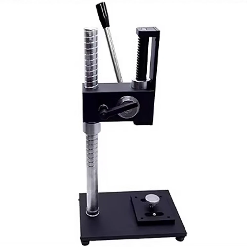 Push-Pull Force Gauge Stand Manual Press Test Bench Stand HPA Pressure Tester Frame Load Testing Fixture