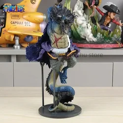 One Piece Kaido Vs Luffy Figures Gk The Four Emperors And One Hundred Beasts Fifth Gear Nika Animal Form Collect Ornaments Model