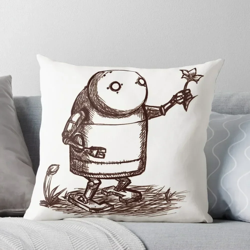 NieR:Automata Robot Throw Pillow ornamental pillows Couch Pillows pillow