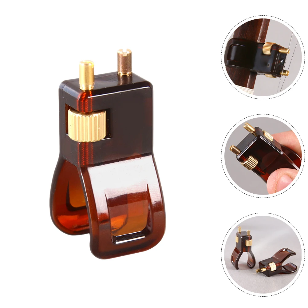 

Erhu Bridge Tuner Fine Tuner String Adjuster Compatible with Various Erhu Models Music Supplies String Tune Adjuster