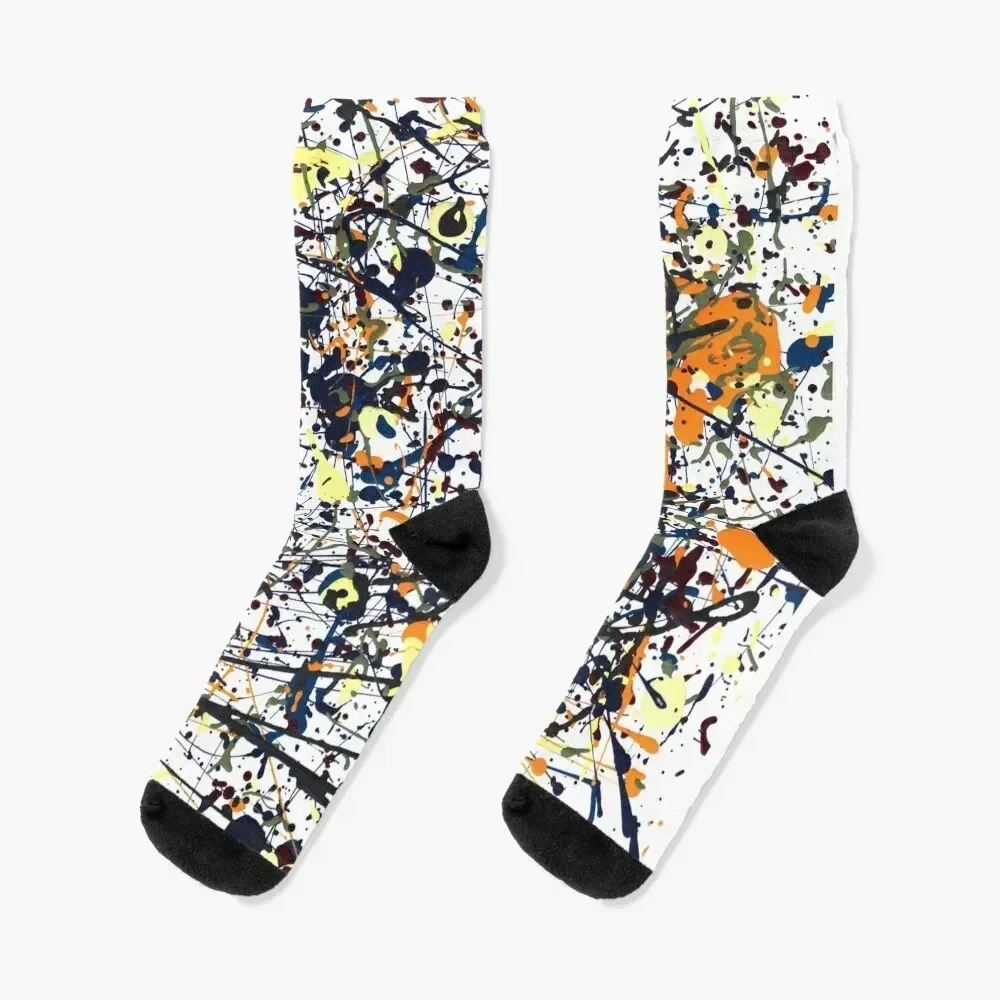 mijumi Pollock Socks retro New year's Hiking boots Man Socks Women's
