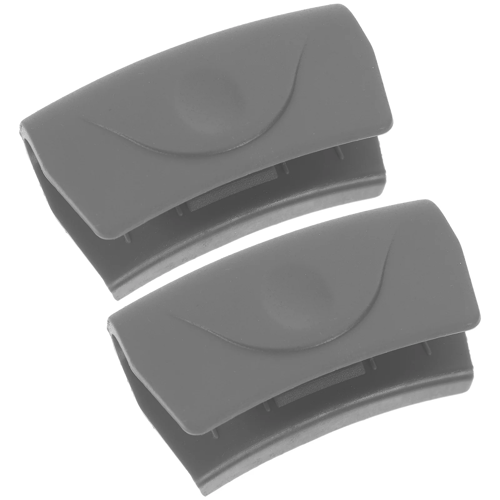 

1Pair Heat Resistant Silicone Pot Handle Holder Non Slip Pot Grip Cover Pan Handle Protector Kitchen Tool Wok Grip Sleeves
