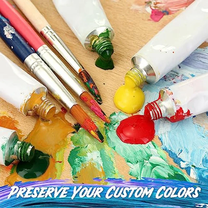 Empty Paint Tubes Aluminum Paint Tubes Paint Tubes 20 Ml For Making Paint And Store Remaining Paint Acrylic Oil