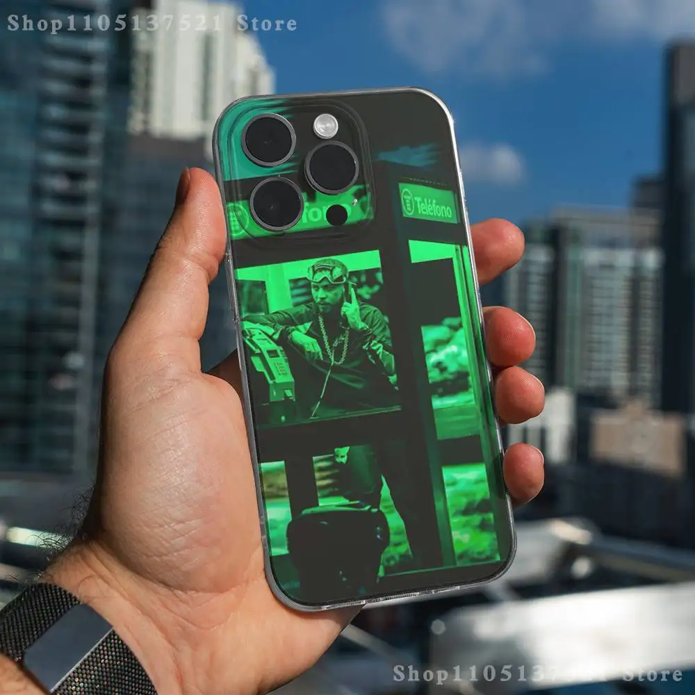 Jc Reyes JC REYES Tour 2025 funda de teléfono para iPhone 17,16,15,14,13,12,11 Pro,Max,Plus,X,XS,XR,SE4,E Mini funda suave transparente