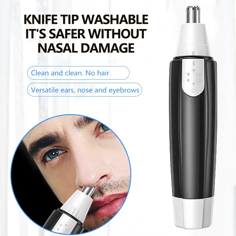 

Профессиональный триммер для волос в носу, легко прикрепить волосы в носу, эффективный инструмент для удаления волос в носу, подходит для мужчин и