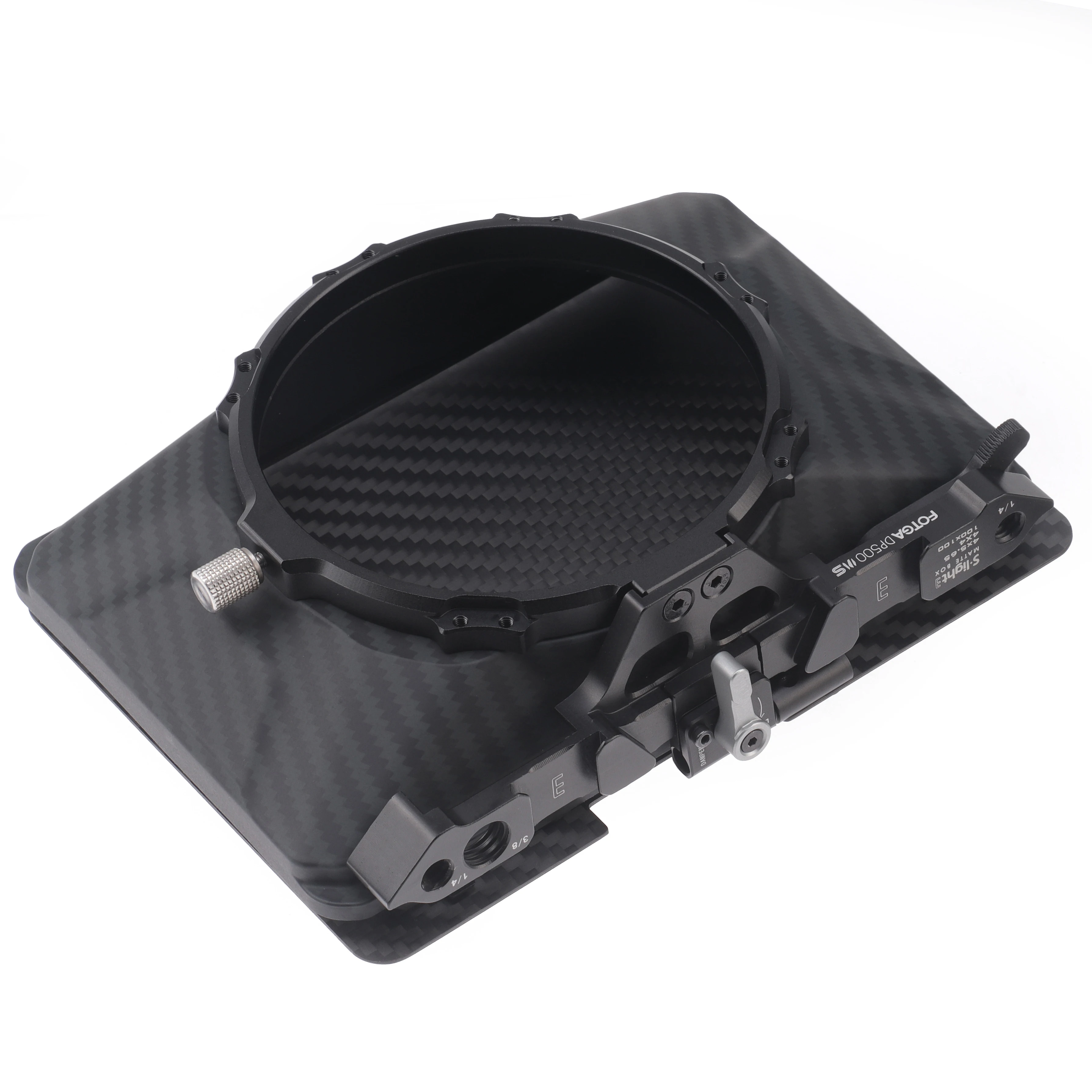 Fotga Mini Lightweight 4x4 4x5.65 Clip-on Lens Matte Box for DSLR Mirrorless Camera A7 A7R A7S II III IV Z6 Z7 II EOS R3 R5C M6