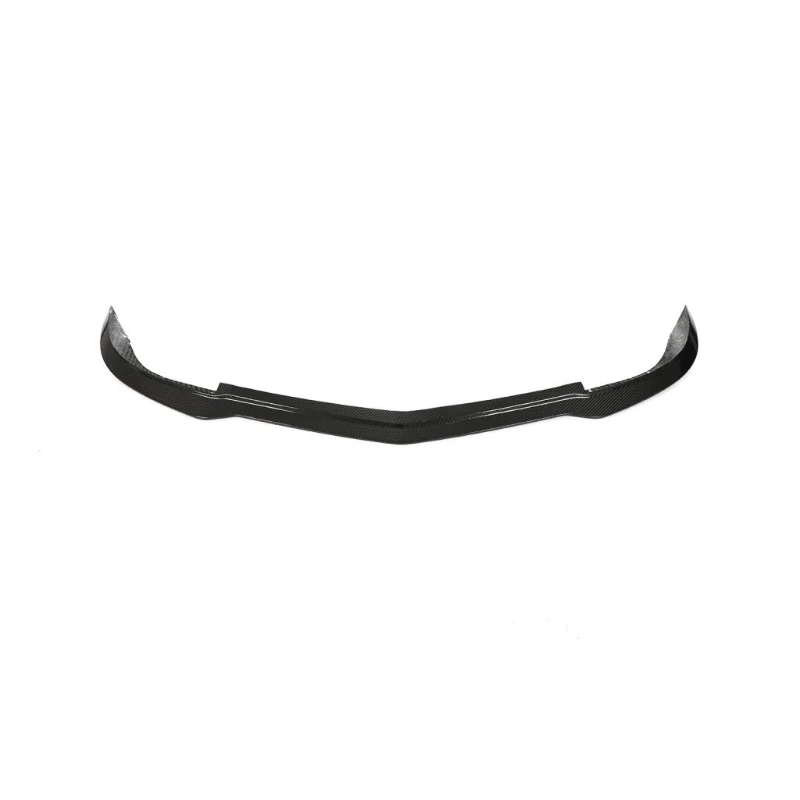 High Quality Dry Carbon Fiber Front Bumper Lip Spoiler Exterior Aero Accessories C Class W204 C63 2012‑2014