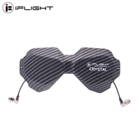 IFlight Crystal HD Patch Protective Shell with 5.8GHz 9dBi LHCP High Gain Directional Antenna Array for DJI Digital FPV Goggles