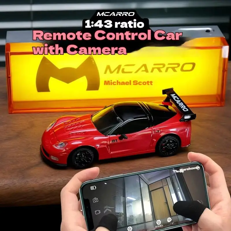 

New 1: 43 Immersive Wireless FPV With Camera Mclaren Wifi First Visual Remote Control Car Simulation Model Car Gift Toy Boys