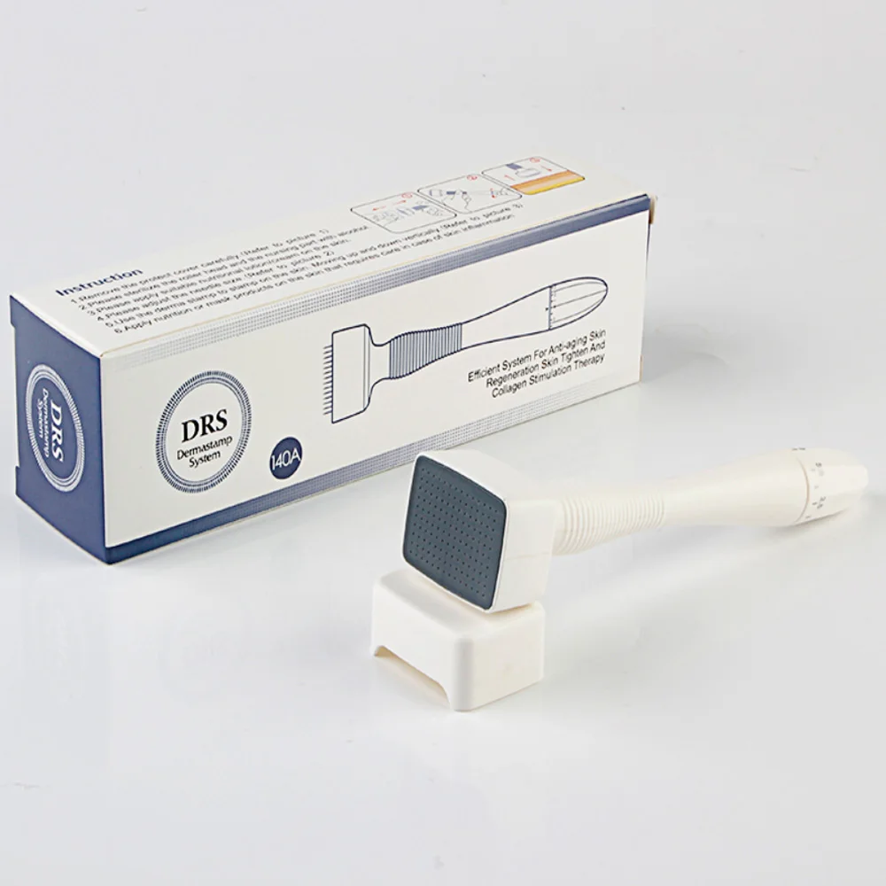 Роликовый штамп Derma 140, регулируемая игла, микроигла, ролик для дермы, терапия для микронидлинга, система роста волос, система Rolling System