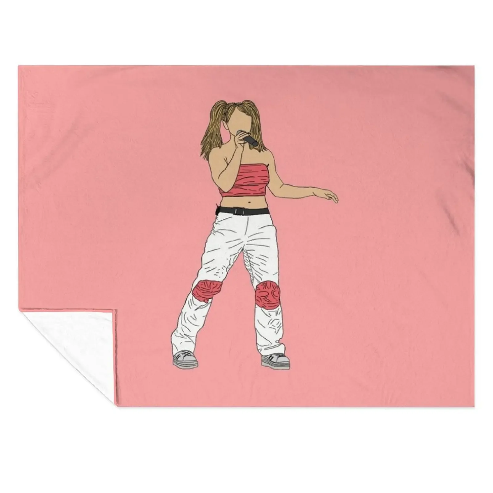 

Britany Spears concert Throw Blanket Plaid Shaggy christmas gifts Luxury St Blankets