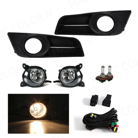 Фара Противотуманная В Сборе Для Toyota Corolla 2004-2006 (европейская Версия), С ДХО (дневными Ходовыми Огнями)