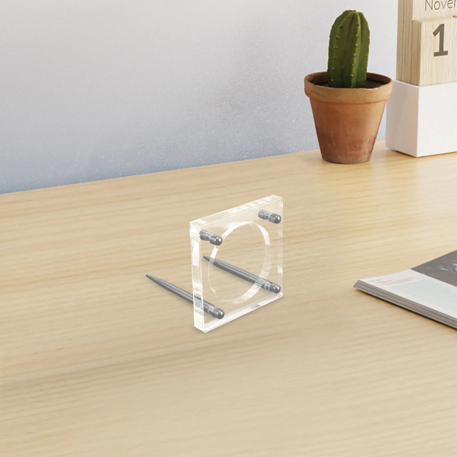 

Подставка-витрина для монет, внутренний диаметр 60 мм, элегантная рамка, органайзер для хранения монет, демонстрационный футляр для коллекционных монет