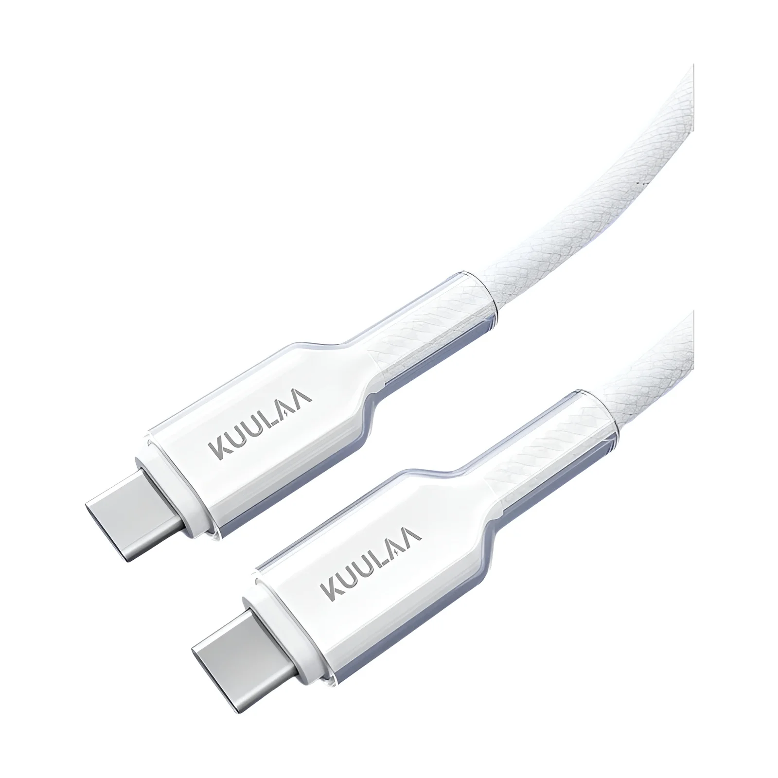 KUULAA Cabo USB C para USB Tipo C Cabo Carregador Rápido PD 60W USBC para Tipo-C Cabo para iPhone16 15 Xiaomi Samsung MacBook iPad