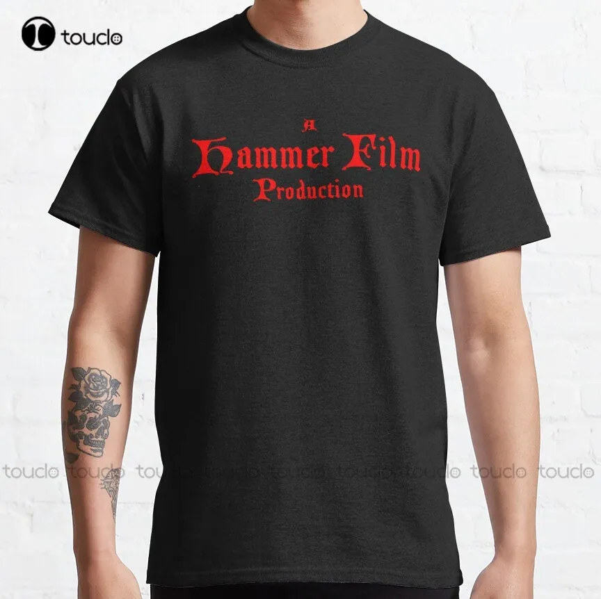 Hammer Film Production: Horror Of Dracula Classic T-Shirt Baseball Tee Shirts Custom Aldult Teen Unisex Fashion Funny Xs-5Xl