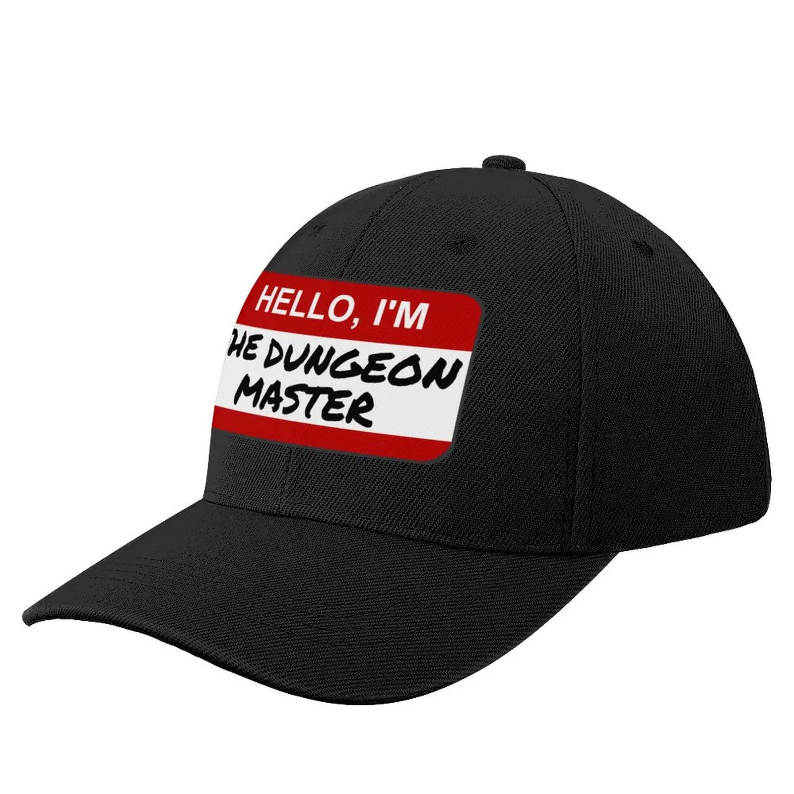 

HELLO, I'M: THE DUNGEON MASTER Baseball Cap Military Cap Man Beach Bag Hip Hop Men's Hats Women's