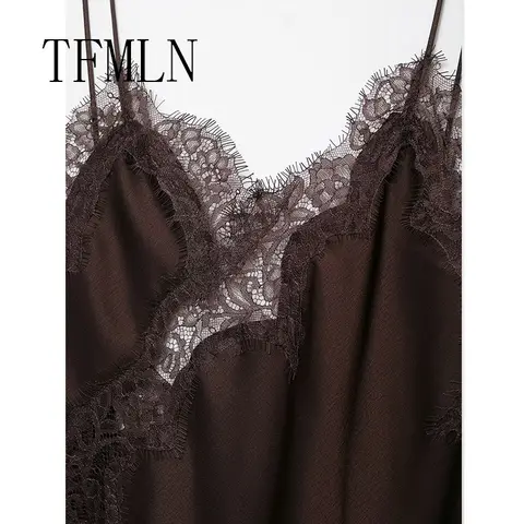 Julklänning Dammode Ärmlös Lapptäcksfärgad A-linjeformad Festklänning Röd Elegant Kvällsmidiklänningar 10 best sales retrofete-klänning - №4