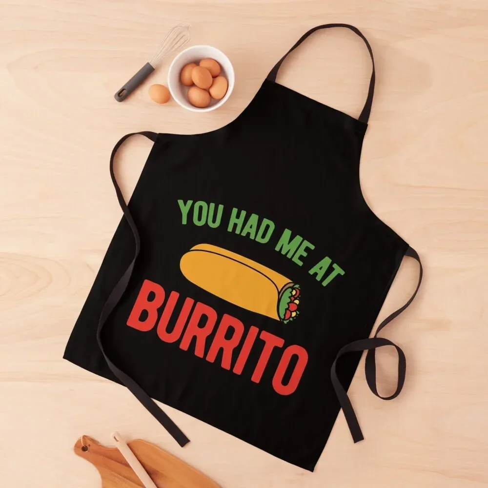 

Burrito Funny Apron for kitchen useful Hairdressing kindergarten teacher Chef Accessories Apron