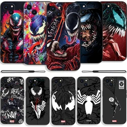 Marvel Venom Case For Samsung A54 A34 A73 A53 A33 A23 A14 A13 A03 A03S A04 A04S A04E A72 A52 A52S A32 A22 A12 A71 A51 4G 5G