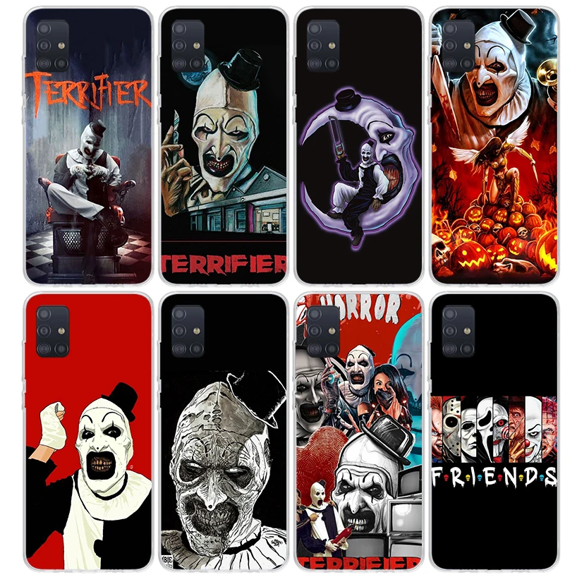 Horror Movie Terrifier Phone Case for Samsung Galaxy A51 A71 A41 A31 A21S A11 A01 A50S A70 A40 A30S A20E A20S A10S A6 A7 A8 A9 P