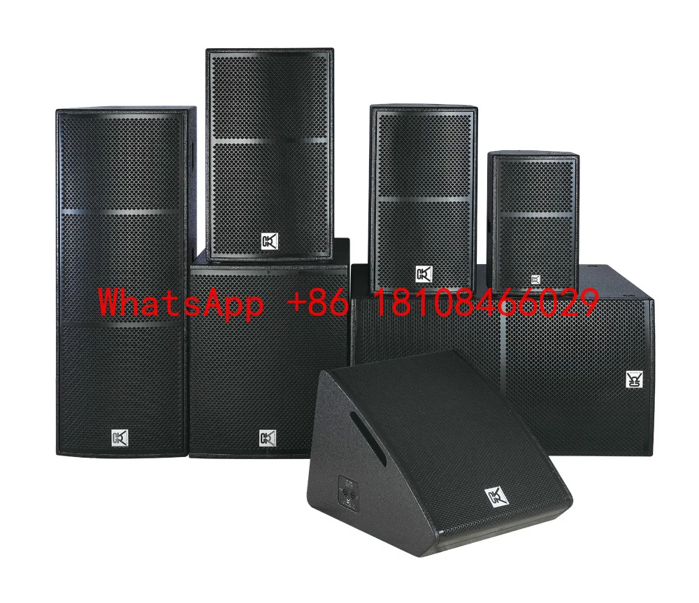 

18 Inch 1200W RMS 4800W PEAK Subwoofer Sound Speaker Professional Monitor System Sound Equipment Stage Live Show