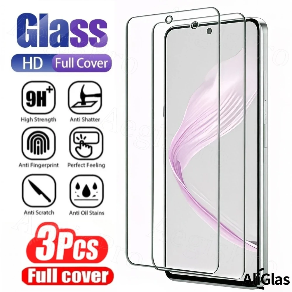 

3Pcs HD Clear Screen Protector for Samsung Galaxy A56 A55 A36 9H Hardness Tempered Glass Anti Scratch Resistant Water-Resistant