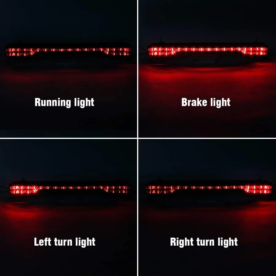 مجموعة مصابيح خلفية LED من King Trunk متوافقة مع Harley Touring Road King Road Street Electra Glide Tri Glide #6
