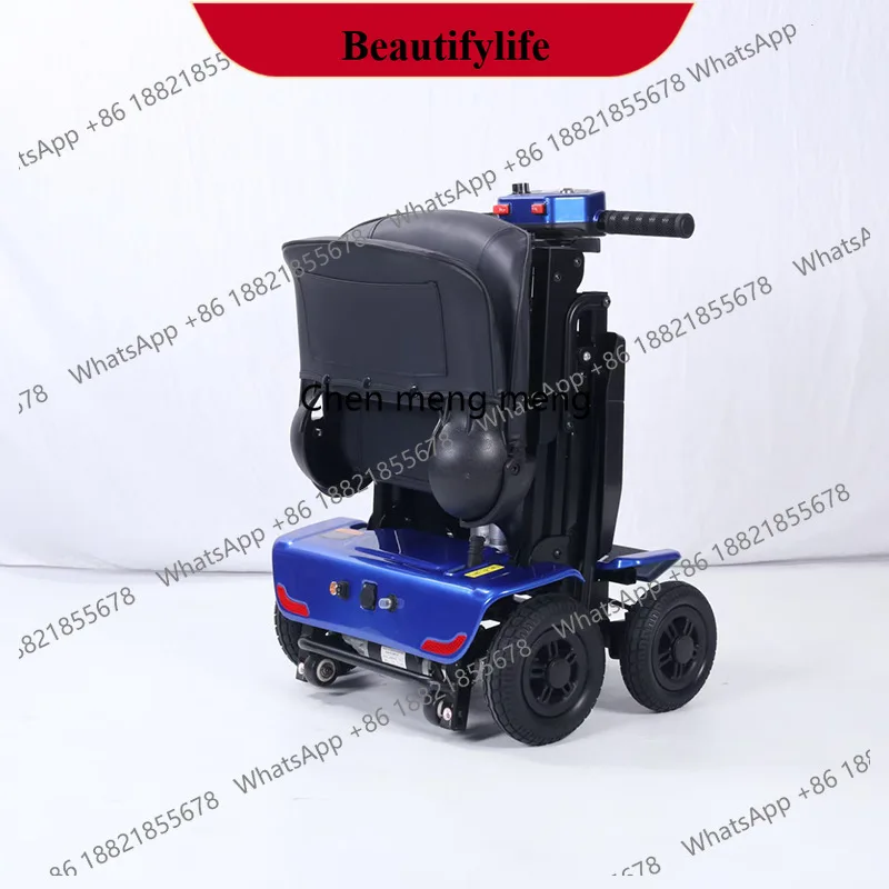 

E132 Автоматический складной скутер, четырехколесный электрический портативность помогает путешествовать аккумулятор, интеллектуальную портативность автомобиля