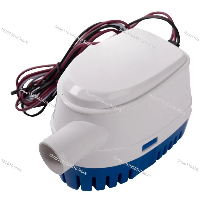 24V DC 1100 GPH Submersible Pump Marine Automatic Bilge Pump for Boat
