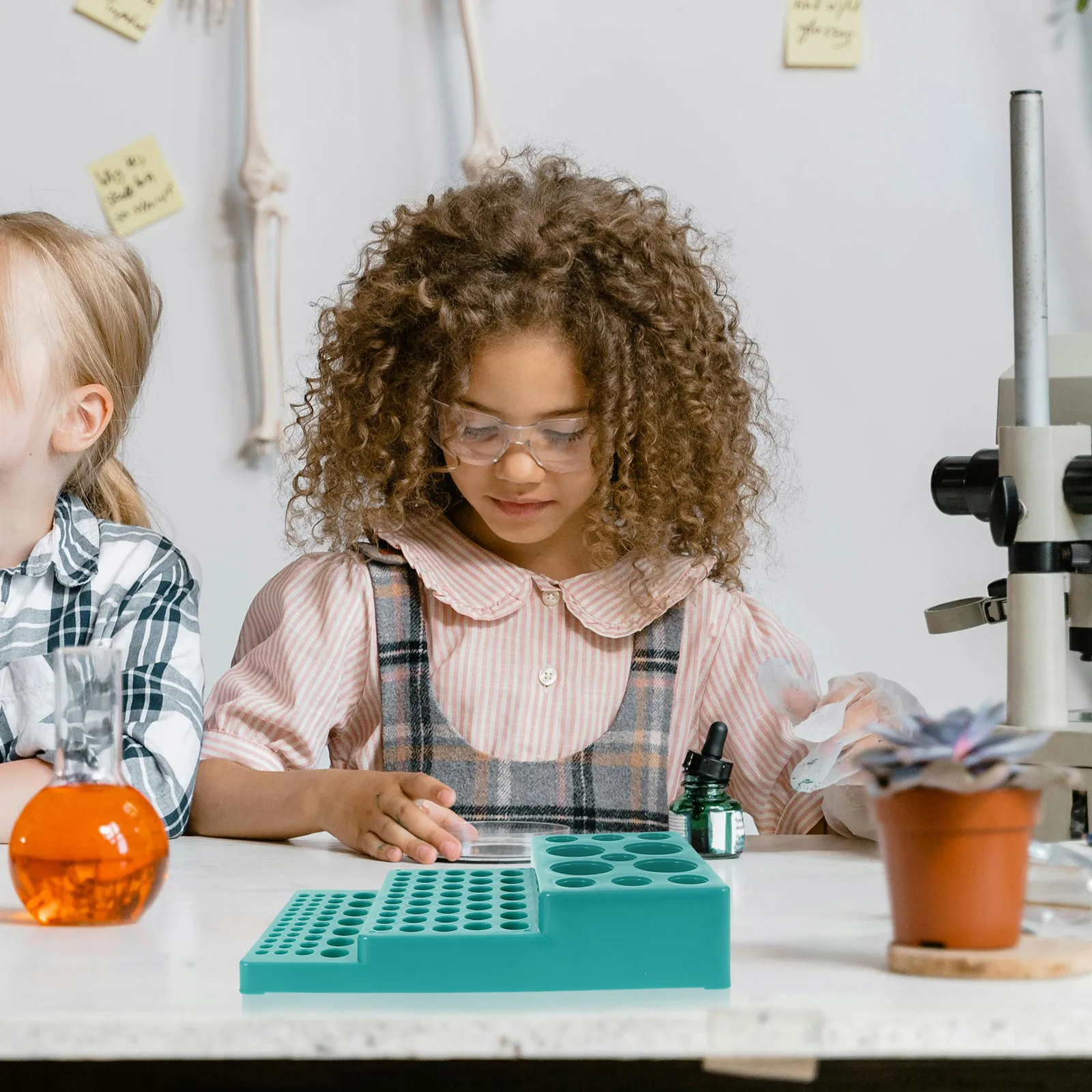 

Multifunctional Test Tube Rack 12 Slots Tube Holder Plastic Lab Organizer Sampling Tubes Stand Reusable For Clinical