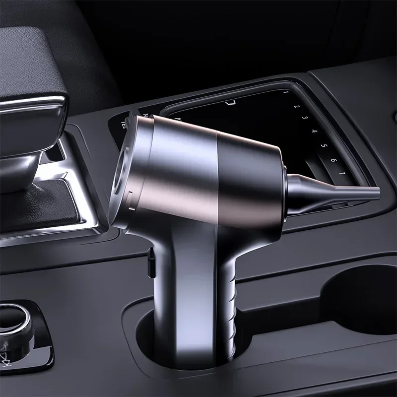 NEW Car Vacuum Cleaner Three-in-one High-power Brushless Dual-purpose Portable Integrated Multi-functional 9000Pa Suction Force