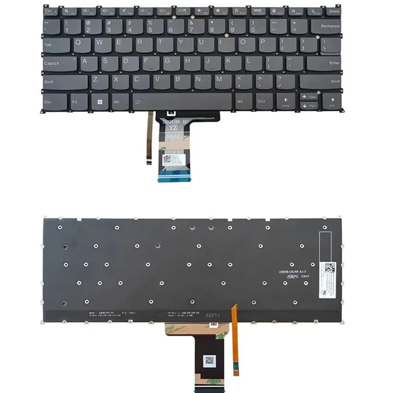 US Backlit Keyboard For Lenovo Yoga 7 14IRL8 ARP8 Yoga 7 2-in-1 14AHP9 14IML9