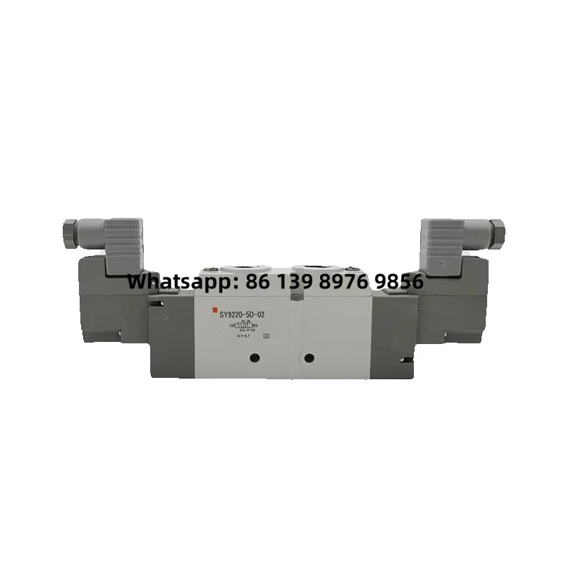 Sy9220-5D-02 2-Position 5-Way Solenoid Valve Double Electric Control Single Type Pneumatic Domestic