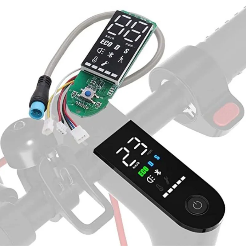 Bluetooth Dashboard for Xiaomi M365 and Pro 1S Pro 2 Electric Scooter with Protect Cover Case Display Upgrade Repair Parts