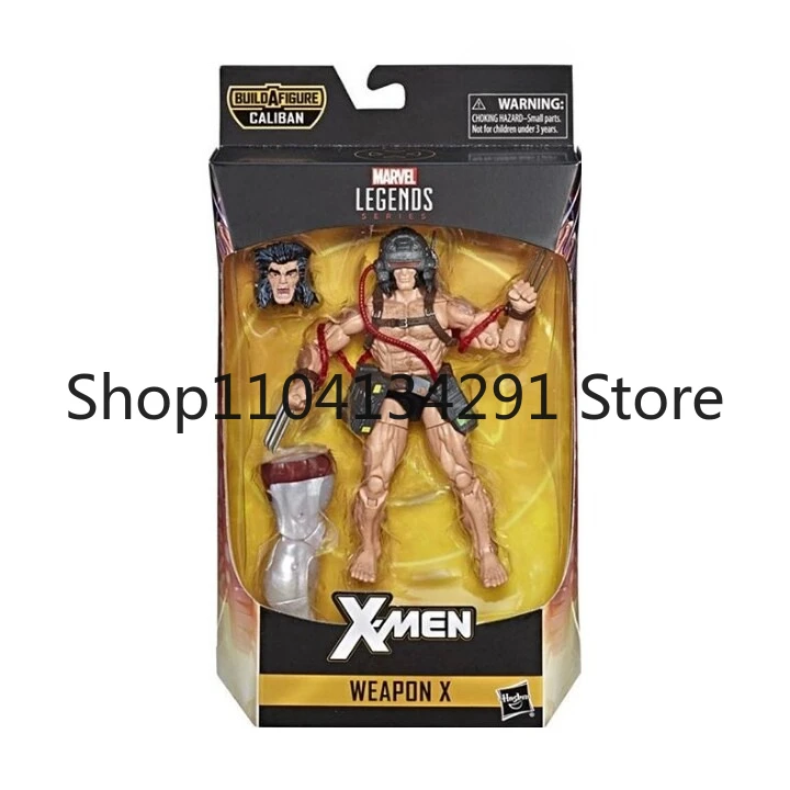 

Original Hasbro Marvel Legends X-Men Caliban Set 6-inch Mobile Doll Model Handmade Collection Birthday Gift