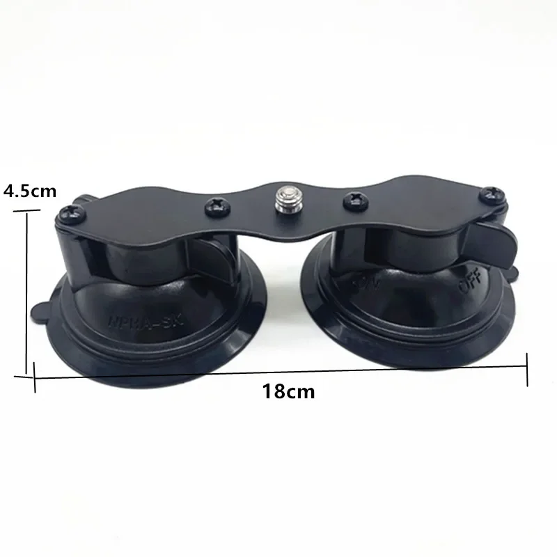 Dual / Triple Suction Cup Base Heavy Duty Twist Lock for GoPro Camera Mount Car Windshield Window Glass Phone Projector Holder