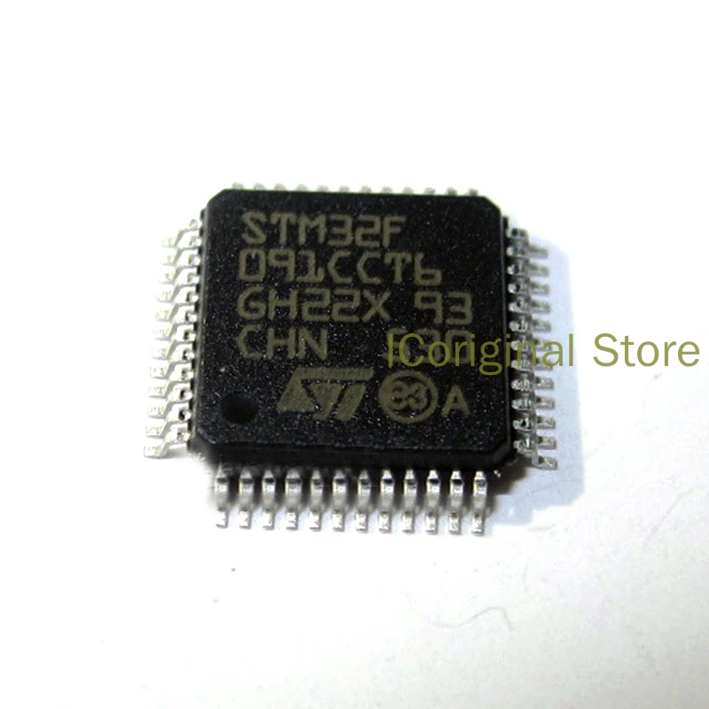 

Original STM32F091CCT6 QFP48 Single chip micro controller STM32F091 32F091CCT6 IC chips CCT6 packing