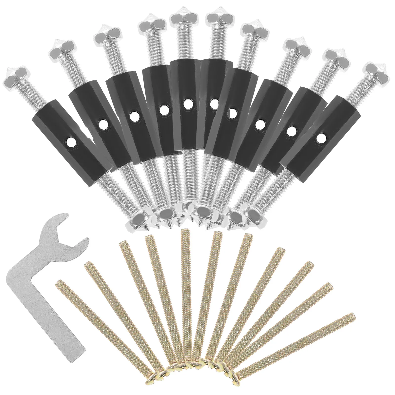 10pcs Adjustable Hard Metal Cassette Repair Tool for Junction Box & Electrical Box Support Rod