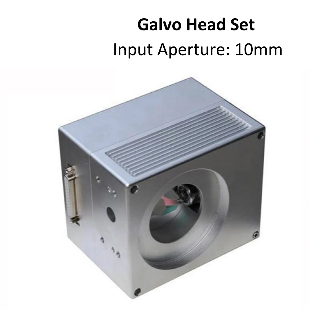 HAOJIAYI 1064nm Fiber Laser High Speed Scanning Galvo Head SG7110 Input Aperture10mm Galvanometer Scanner with Power Supply Set