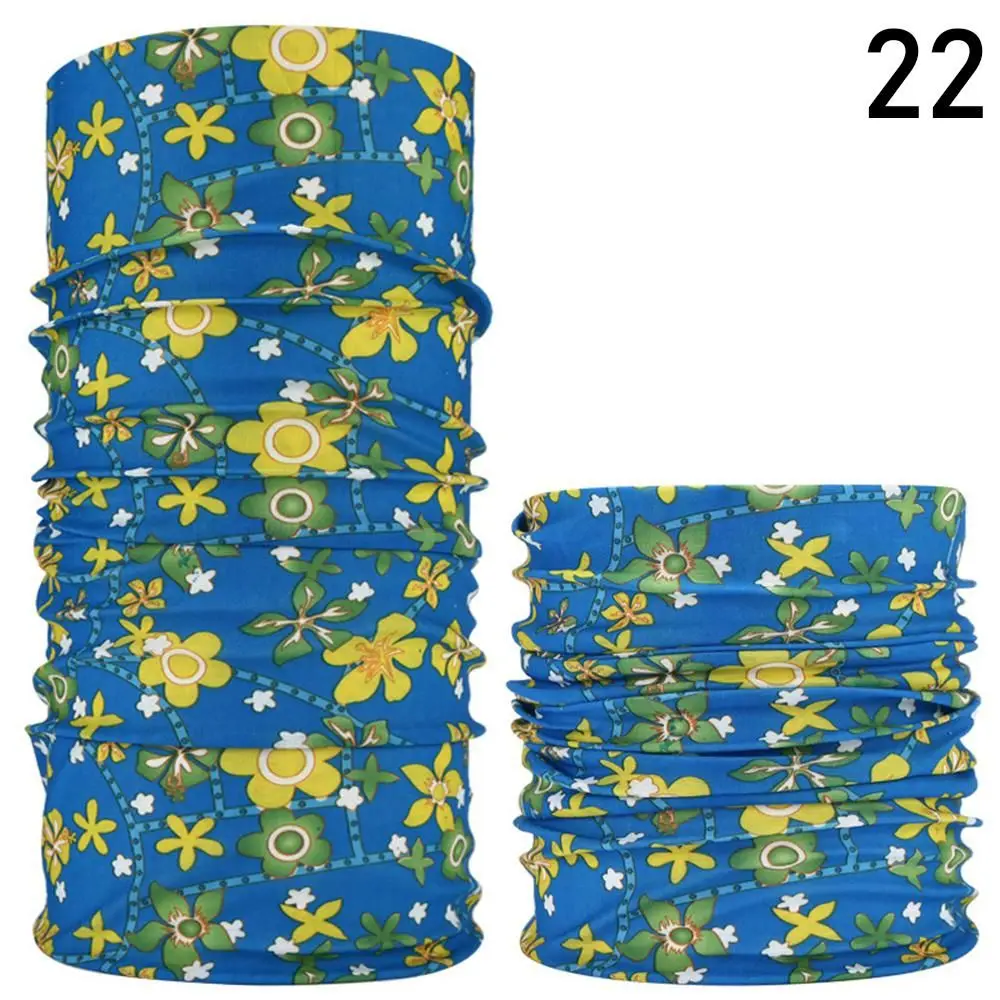Multi-style UV Protection Shield Mask Windproof Headband Ski Fishing Headwear Magic Neck Scarf Printing Cycling Scarfs