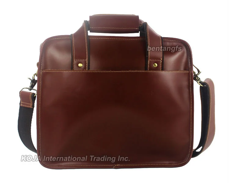 Class Fashion High Men Genuine Leather Shoulder Bag men Messenger male crossbody bag 12~14" laptop tote Briefcase #M032