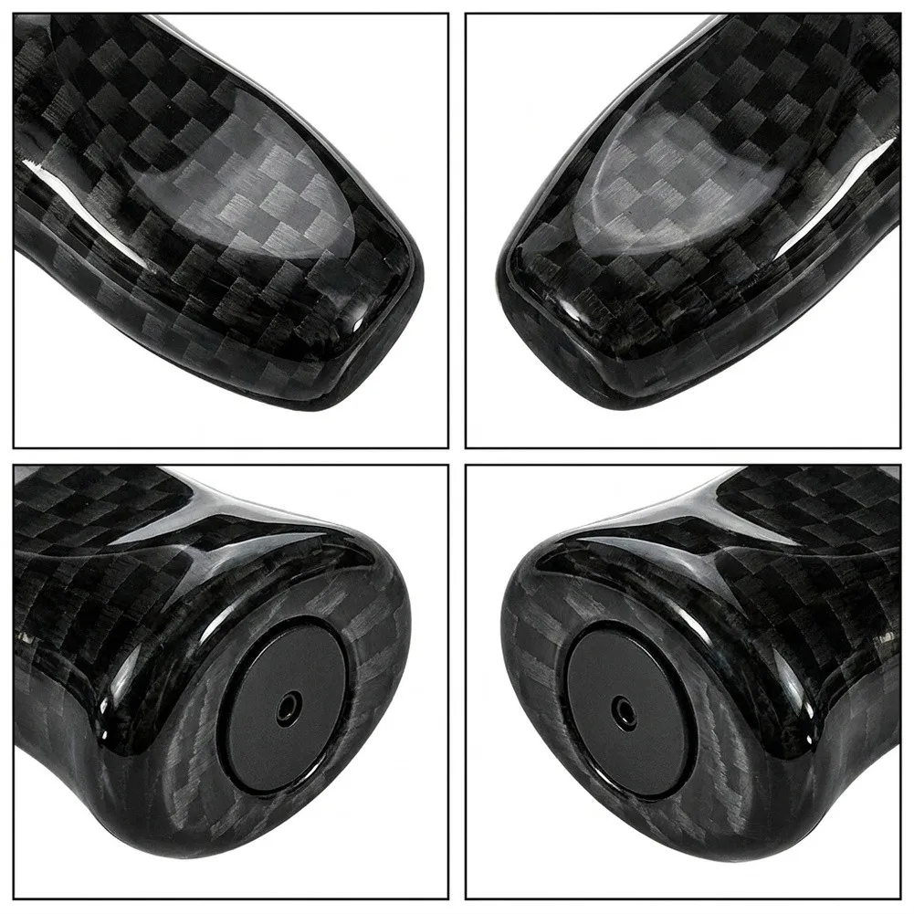 Carbon Fiber Texture ABS Reel Knob for DAIWA For SLP For TATULA For METANIUM Baitcasting Reels 33.1mm x 20.7mm Black 5g