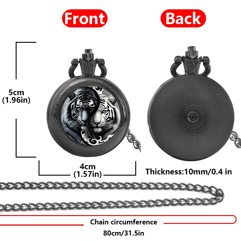 خمر الأسود Steampunk وسيم الملمس متوسطة ساعة جيب كوارتز قلادة قلادة ساعة سلسلة الرجال سلسلة نسائية هدية