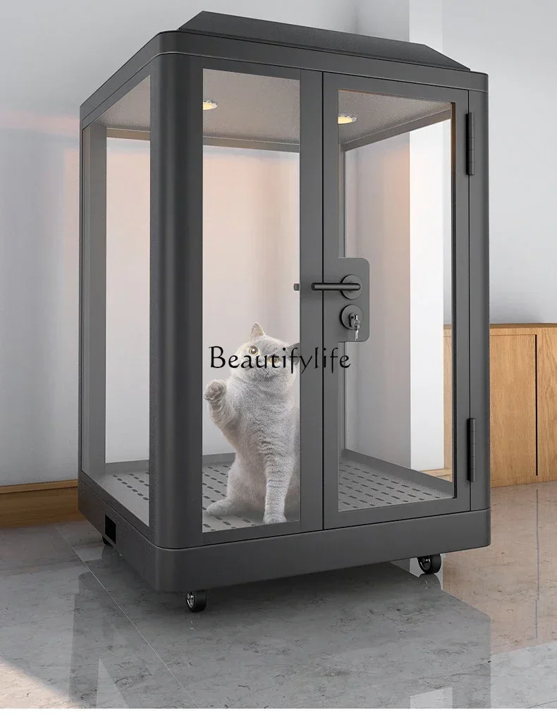 New Pet Soundproof Room Small Kennel Mini Household Soundproof Box Noise Reduction Quiet and comfortable