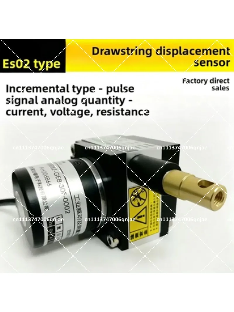 Draw Wire Displacement Sensor Pull Rope Encoder Electronic Ruler Measuring Tool
