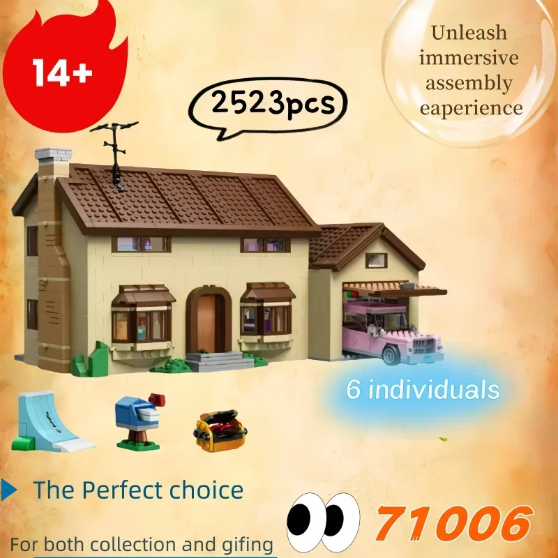 

GSF Avec maison lumineuse et Kwik MOC affichage E Mart blocs de construction briques 16004 16005 jouet de Noël cadeau Совместимость