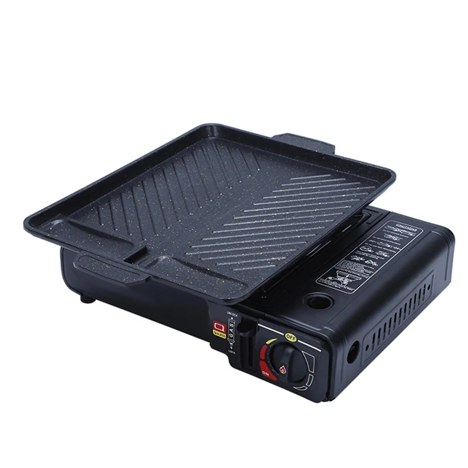 

Barbecue Grill Pan Nonstick Portable Omelette Pan Korean Style Grilling Pan for BBQ Cooking Picnic Outdoor Indoor Camping