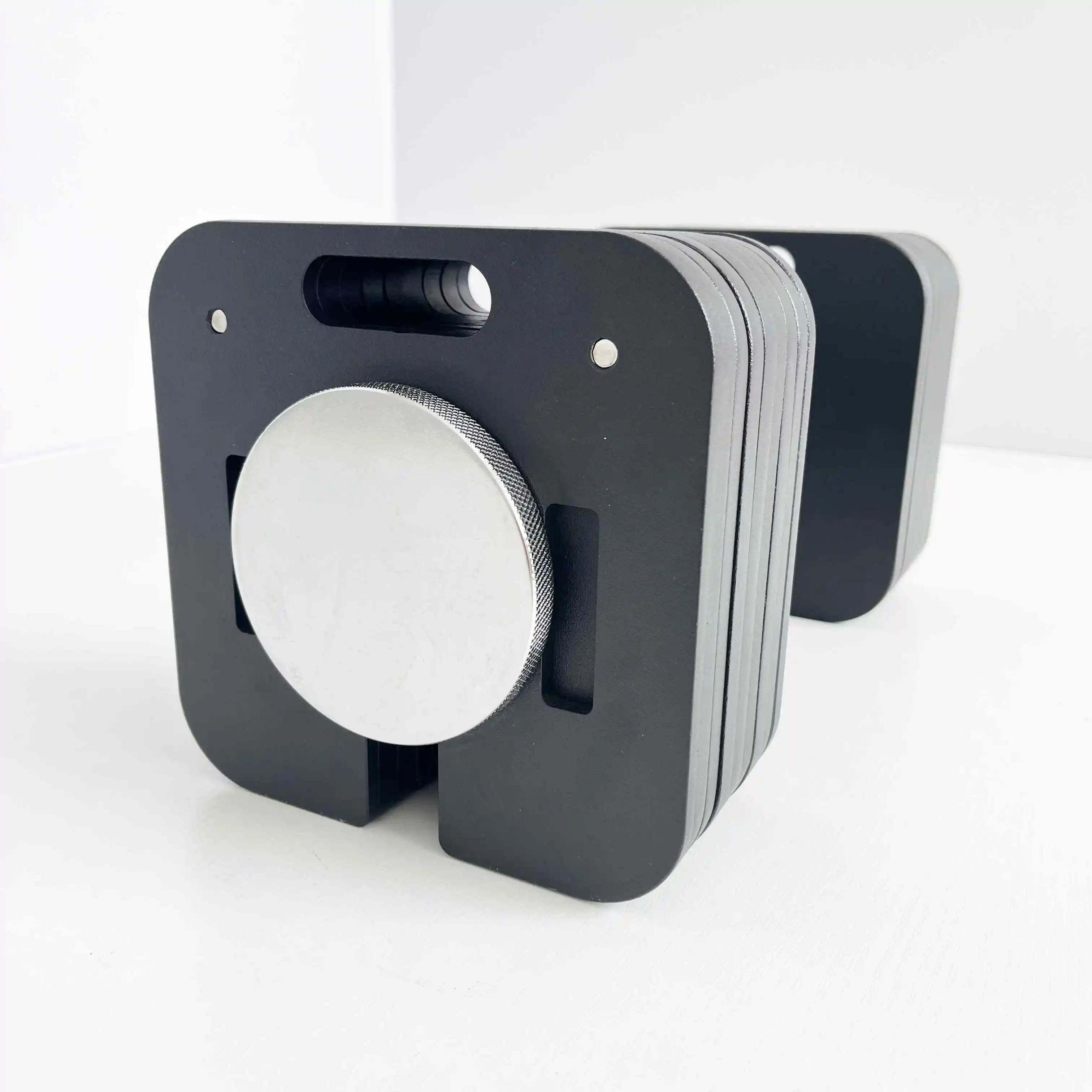 

Набор регулируемых гантелей Quick-Lock Square с противоскользящим покрытием для силовых тренировок дома