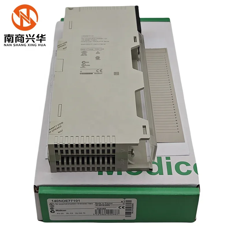 

New Original 140NOE77101 Programmable Logic Controller Ethernet Network TCP/IP Module PLC Control Module