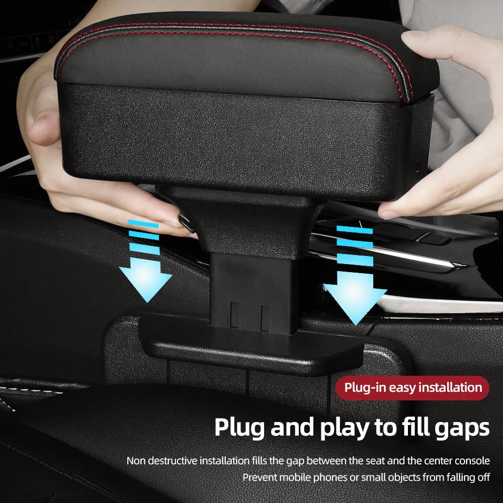 1PCCarArmrestBoxElbowSupportAutoCupHolderCarStorageBoxAdjustableCarSeatGapOrganizerArmRestBoxArmrestCushion-AliExpress